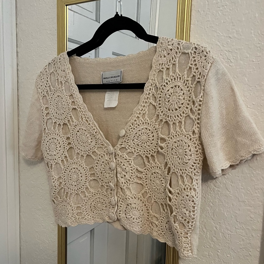 Tan Crop Top